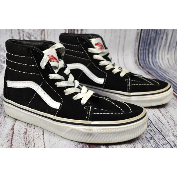 Vans Other - AWESOME Vans Old Skool SK8 Hi Black High Top Sneakers - Kid's 2.0 EU 32.5 UK 1.5